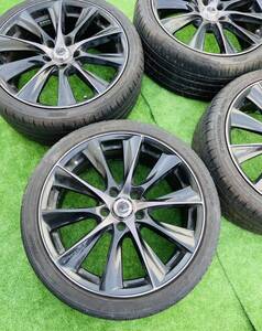 ★RAYS VERSUS★(BLACKLABEL EPYON)18インチタイヤホイールセット(4本)18×7.5J＋48 114.3/5H 215/40ZR18 89W XL バリ山 PCD114.3