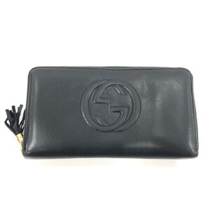 GUCCI グッチ ソーホー ラウンドファスナー 長財布 308280.534041【DABE3015】