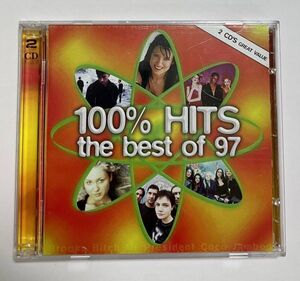 よ★00122　洋楽CD2枚組 100% HITS the best of 97 輸入盤