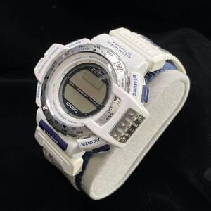 1円～ 6T30571224 CASIO カシオ プロトレック トリプルセンサー PRT-40 クォーツ メンズ 腕時計 純正ベルト 動作未確認 現状品