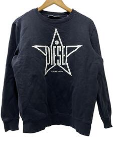 DIESEL◆スウェット/M/コットン/BLK