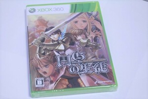 【未使用/送料込】　XBOX360★　円卓の生徒 ★