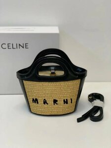 MARNI マルニ バッグ ハンドバッグ レディース カジュアル ミニ ショッピング 画像通り