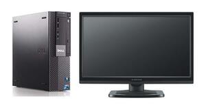 新品1GBグラボ HDMI端子 Windows7 Pro 64BIT DELL Optiplex 980 SFF Core i7 2.93GHz 16GB 1TB DVD Office 24型モニター付 中古パソコン