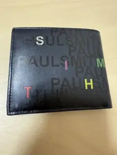 Paul Smith ロゴプリント 二つ折り財布