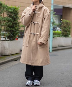 「WEGO」 ダッフルコート LARGE ベージュ メンズ