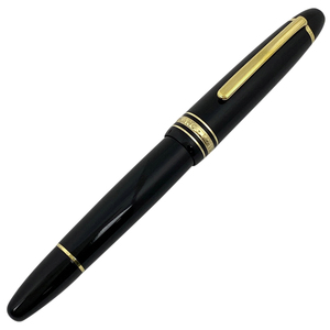 モンブラン MONTBLANC マイスターシュティック 万年筆 文房具 筆記具 14K 万年筆 プラスチック ブラック レディース 【中古】