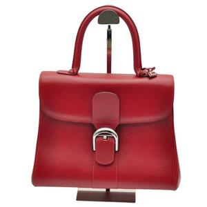 DELVAUX デルヴォー 美品 ブリヨン MM ハンドバッグ ミラー付