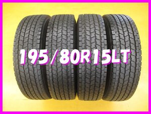 ◆送料無料 B2s◆　195/80R15　107/105LLT　スタッドレス　ヨコハマ　アイスガード IG91　冬４本　※ハイエース.キャラバン等