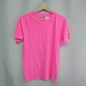 ◇ ⊂ Comfort Colors 蛍光色 半袖 Ｔシャツ サイズS ピンク レディース メンズ E