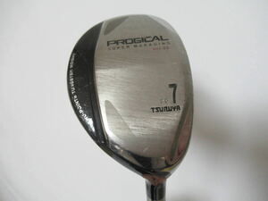 ★TSURUYA ツルヤ PROGIAL SUPER MARAGING ユーティリティ U7 25° 純正カーボンシャフト J348　★レア★激安★中古★　★