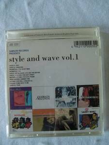 STYLE AND WAVE VOL1　/　GAZELLE/PRISMATICA / Season Records