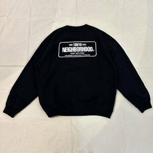 24SS 新品 NEIGHBORHOOD ネイバーフッド CLASSIC SWEAT SHIRT LS スウェットBLACK L