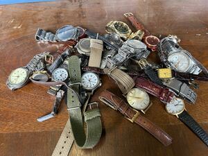 【1円〜】腕時計　まとめ　セイコー・シチズン・カシオ 海外ブランド　等　SEIKO・CITIZEN・CASIO 大量腕時計 まとめ売り ジャンク品