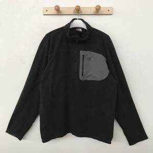 THE NORTH FACE ノースフェイス メンズ ハーフジップ 切り替えロングスリーブフリース 良品 size XL/TG 