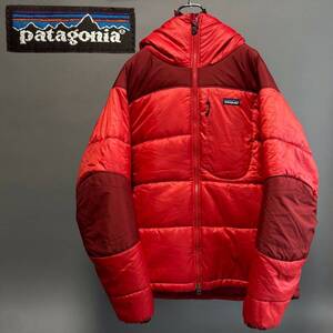 YM551 Patagonia パタゴニア 84099F8 2008年製 ダスパーカー メンズ Lサイズ レッド DAS PARKA 検)アウトドア 防寒 オールド 古着