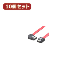 まとめ得 変換名人 10個セット SATAケーブル I-左L ロック付 30 SATA-CA30ILLX10 x [2個] /l