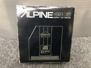 □□2410-Z89 新品 未使用品！ALPINE アルパイン 4905 6連奏CDチェンジャー ディスクマガジン　レターパックプラス発送対応