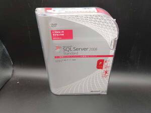 新品　SQL Server 2008 Standard 1プロセッサ ライセンス付　1CPU