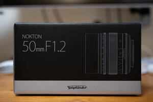 新品同様 フォクトレンダー NOKTON 50mm F1.2 X-mount 富士フイルム 保証あり