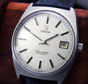 OMEGA オメガ SEAMASTER シーマスター Cal.1010 Ref 166.0204 Original Silver Dial メンズ 自動巻き (極美品、OH済み) / 34mm