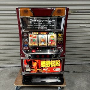 動作確認済み 餓狼伝説 スロット パチスロ 実機 コイン機 ドアキー 設定キー 家庭用電源