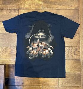 新品 Supreme Fighter Tee Black シュプリーム ファイター Tシャツ ブラック 半袖Tシャツ Tシャツ 半袖 カットソー 1円スタート ネイビー L