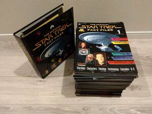 【送料無料】STAR TREK FACT FILES　日本語版　1～105巻セット＋専用バインダー1つ　スタートレック ファクト ファイル