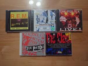 ★パンク、ニューウェーブ洋楽★CD5枚セット★中古品