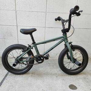 ☆TNB / PLUG14 -GREEN-キッズ BMX☆中古品☆屋内保管☆14インチ☆手渡し可能☆