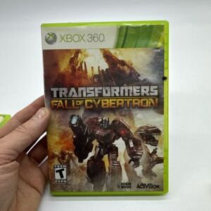 Transformers: Fall of Cybertron (Microsoft Xbox 360, 2012) CIB TESTED 海外 即決