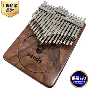 Seeds 34キー カリンバ ハンドオルゴール サムピアノ 楽器 中古 W9184238