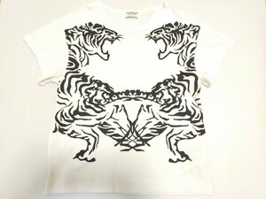 限定 希少 オニツカタイガー アンドレアポンピリオ グラフィック Tシャツ 日本製 XS onitsukatiger アシックス asics 半袖 白 黒 綿