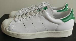 ほぼ新品 スーパースター 2019年製 JP26.0cm 白×緑 FW9328 生産終了 スーパースタン superstarn ホワイト×グリーン stansmith superstar