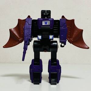 【中古品】タカラ 戦え！超ロボット生命体 トランスフォーマー ザ・ヘッドマスターズ デストロン D-87 ヘッドマスター 催眠術兵 ワイプ