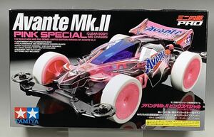 タミヤ ミニ四駆限定 アバンテ Mk.II ピンクスペシャル (クリヤーボディ) (MSシャーシ) 95061