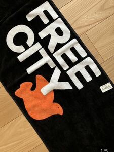 FREE CITY フリーシティ　TOWEL タオル　未使用　※ハリウッドランチマーケット