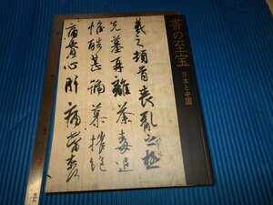 Rarebookkyoto　F1B-691　書の至宝ー日本と中国　展覧会目録　東京国立博物館　　2006年頃　名人　名作　名