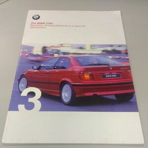 【カタログのみ】 BMW 3シリーズ コンパクト 318ti 4代目 E46/5 前期 1999年11月　 厚口29P カタログ 日本語版