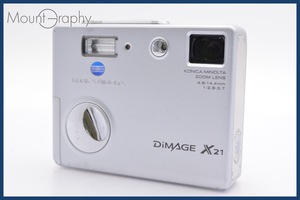 ★特別特価★ コニカ Konica DiMAGE X21 3x 単三電池仕様 同梱可 #yk397