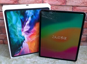 1円～ ●Apple iPad Pro 12.9 インチ 第4世代 / Wi-Fi / 128GB / スペースグレイ / iOS 18.0 / MY2H2J/A / バッテリー 92%