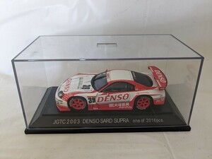 JGTC 2003 DENSO SARD SUPRA one of 2016pcs.　ミニカー　1/43　JGTC 2003 デンソー サード スープラ　中古　管理№6813