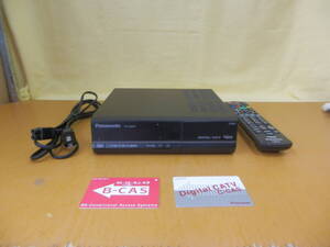 ☆3627 Panasonic CATVチューナー TZ-LS200P B-CAS・C-CAS カード付き リモコンセット 中古品