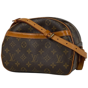 ルイ・ヴィトン Louis Vuitton ブロワ 斜め掛け ショルダーバッグ モノグラム ブラウン M51221 レディース 【中古】