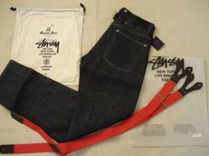 Stussy Deluxe × Maiden Noir Denim 28inch 限定100本 国内？本 ステューシー メイデン・ノア ジーンズ NY LA LONDON TOKYO PARIS