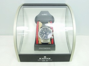 エドックス EDOX WRC クロノラリー ブラック×ステンレススチールベルト 時計 腕時計 ０１１１２－３ＮＩＮ