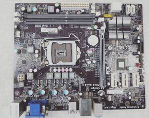 【中古パーツ】BIOS確認のみ、B75H2-M2 V:1.0 マザーボード ＩＯパネル LGA1155 ■MB2185