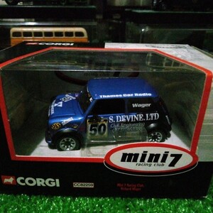 ★コ―ギ―1/36 ★Mini7Racing Club ドライバ―　リチャ―ド・ワ―ガ―