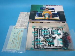 未使用　ベネトン フォード B190B 1991カラー FS-6　プラモデル ハセガワ 1/24 　現状品　クラフトシート梱包（HJRR11