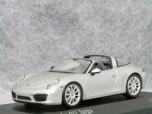 ● 1/43 ポルシェ 〓 911 ( 991 ) タルガ / シルバー 〓 Porsche